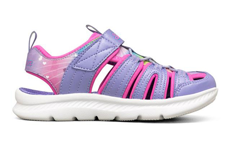 (GS) Skechers C-Flex Sandal Dazzling Explorer 'Purple Multi' 302721L-LVMT