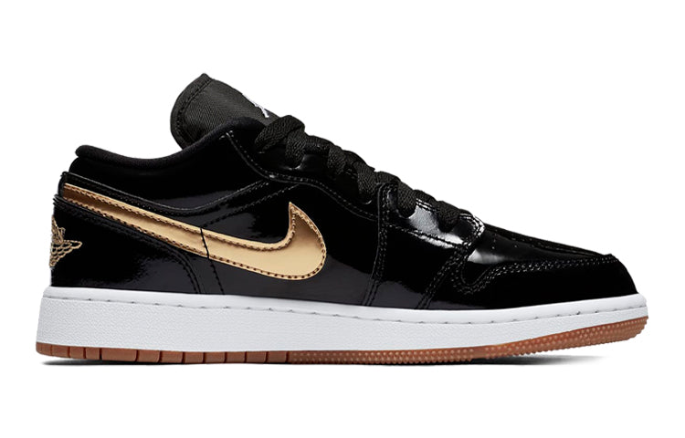 (GS) Air Jordan 1 Low 'Metallic Gold' 554723-032