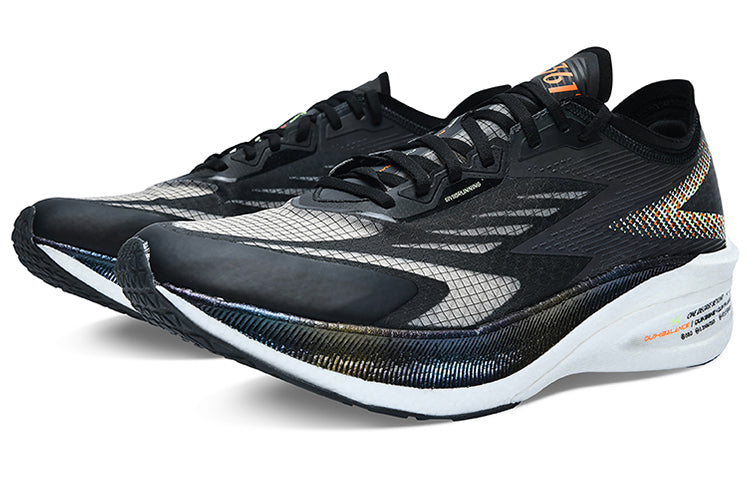 361 Degrees x Qu!k Foam Flying Flame PB Running Shoes 'Black' 572122229-5