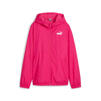 (WMNS) PUMA Essentials Solid Windbreaker Jacket 'Hot Pink' 847494-48