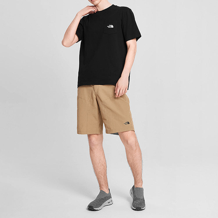 Men's THE NORTH FACE Outdoor Breathable Short Sleeve Black 4NA6-JK3