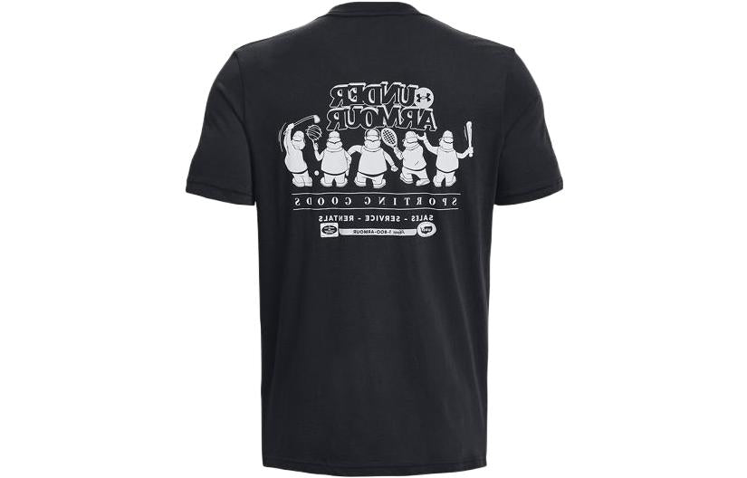 Under Armour Coach Sporting Goods T-shirt 'Black' 1376854-001