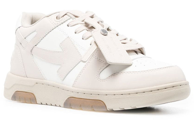 (WMNS) Off-White Out Of Office Low-Top Sneaker 'White Beige' OWIA259C99LEA0036101