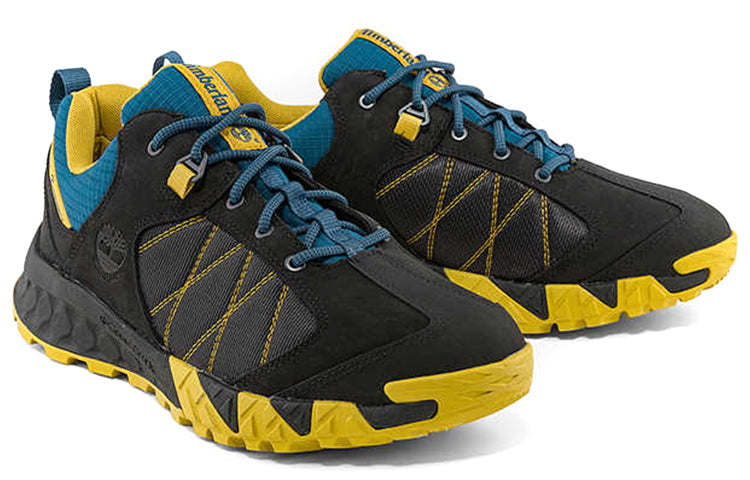 Timberland Trailquest Waterproof Mid Boots 'Black and Yellow' A2PBYM