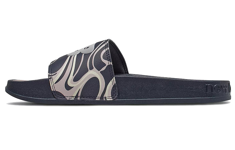 (WMNS) New Balance 200 Slides 'Black Blue' SWF200BL