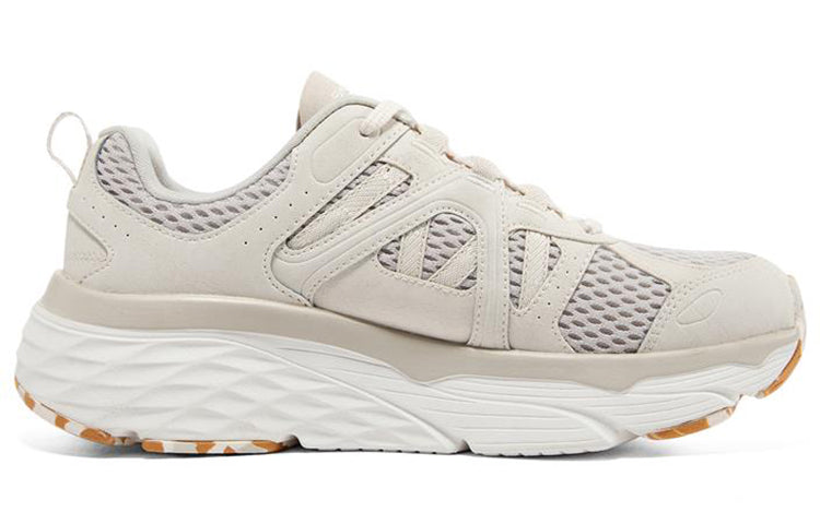 (WMNS) Skechers Max Cushioning Elite 'White' 128137-NAT