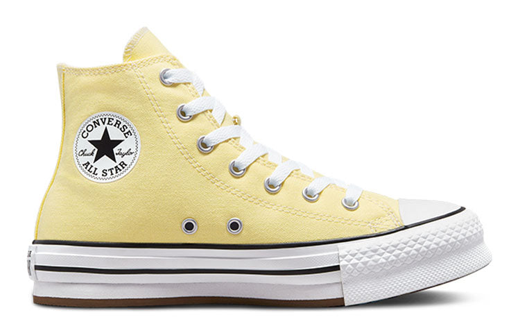 (GS) Converse Chuck Taylor All Star Eva Lift 'Yellow White' A02488C