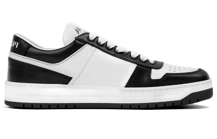 (WMNS) PRADA Downtown Trainers 'Black White' 1E792M_3LKG_F_0964