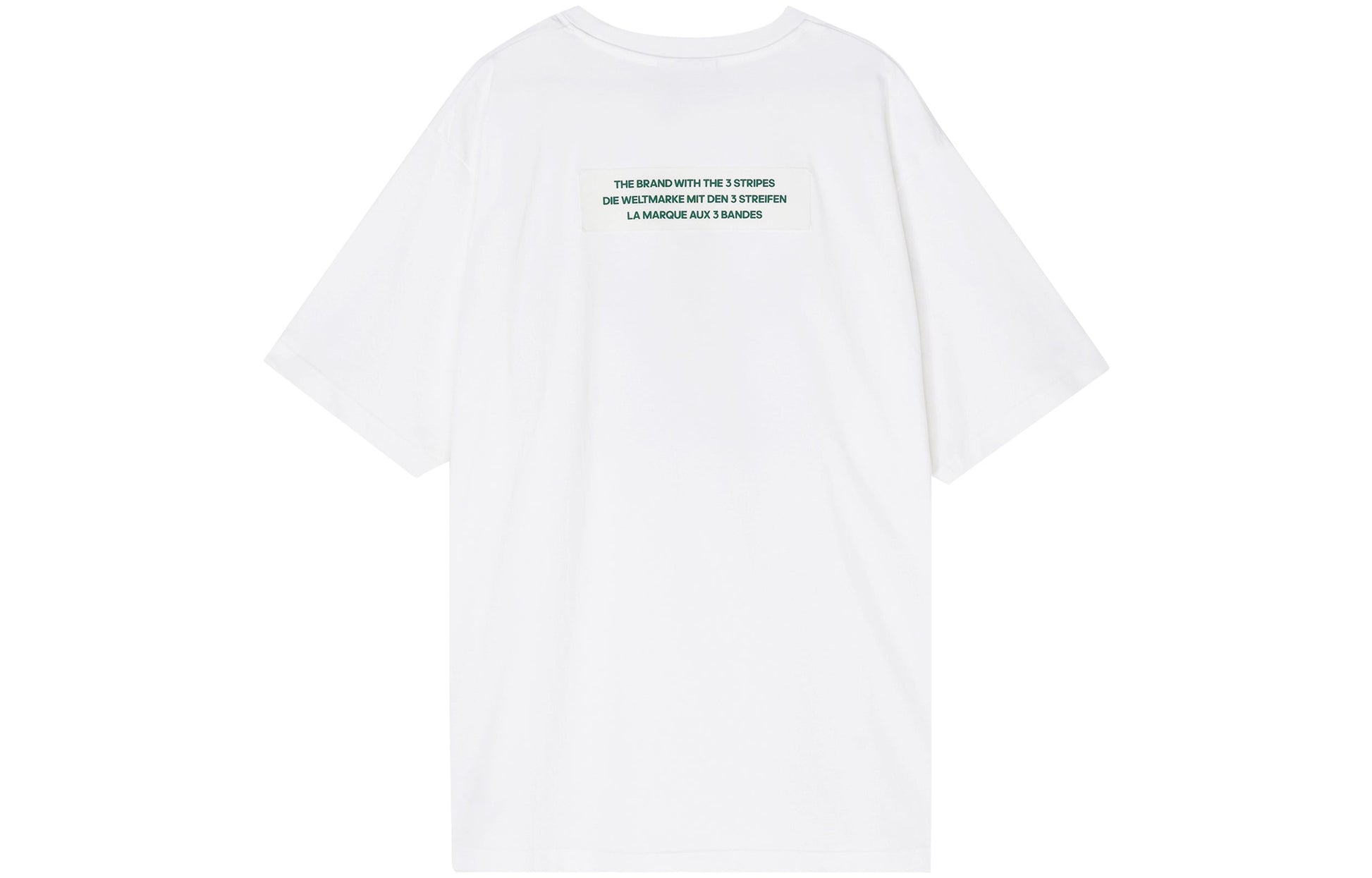 adidas originals Logo Round Neck Short Sleeve Tee For Men White H09346