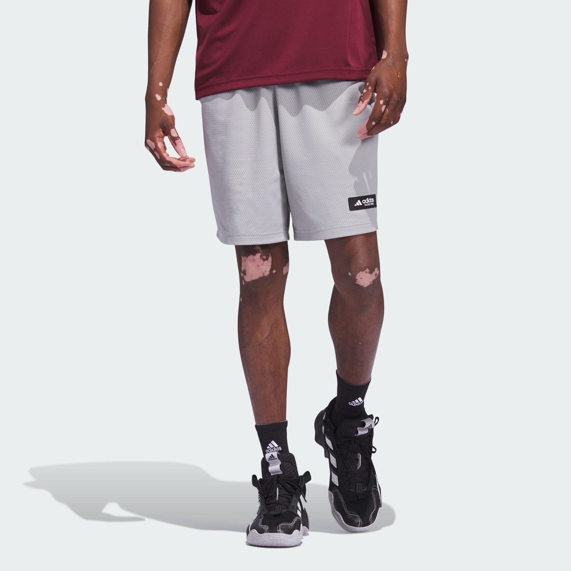 adidas Legends Shorts 'Grey' IL2279