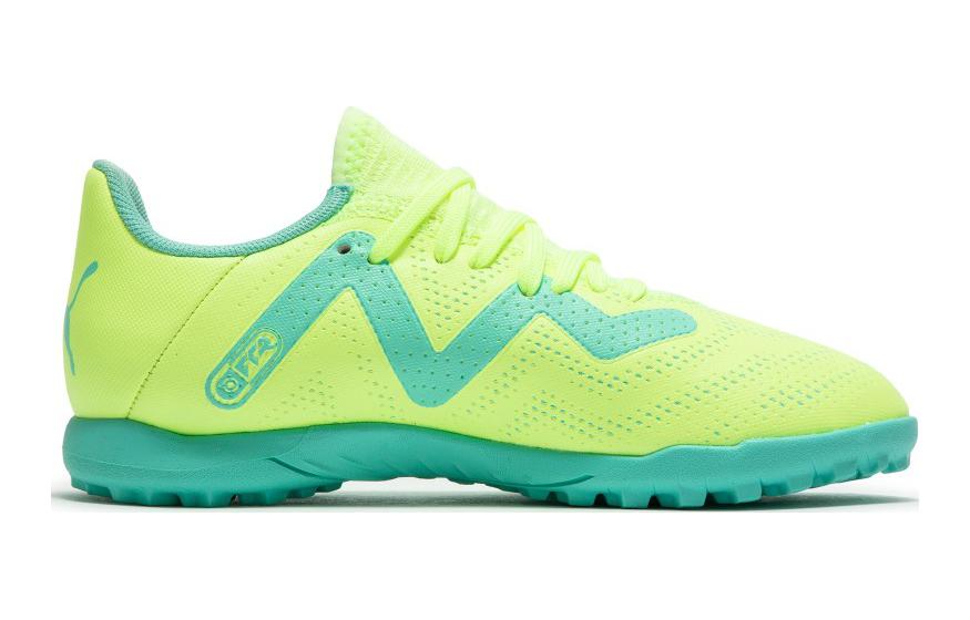 (GS) PUMA Future Play TF Football Boots 'Fluorescent Yellow Aqua' 107202-03