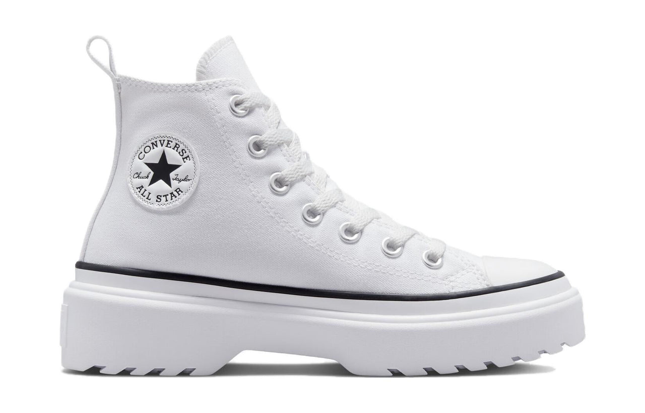 (GS) Converse Chuck Taylor All Star Lugged Lift Platform Canvas 'White' A03012C