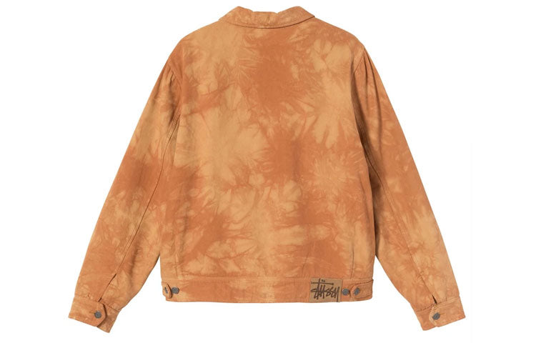 Stussy Tie Dye Jacket Unisex Brown 115546