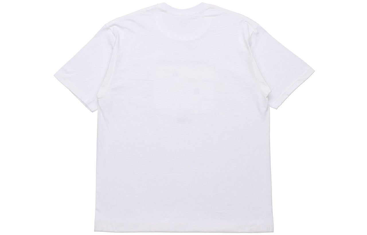 Supreme FW19 Week 1 Heaven and Earth Tee Printing Short Sleeve Unisex White SUP-FW19-193