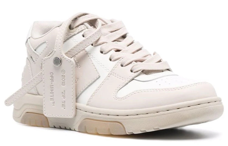 (WMNS) Off-White Out Of Office Low-Top Sneaker 'White Beige' OWIA259F21LEA0010161