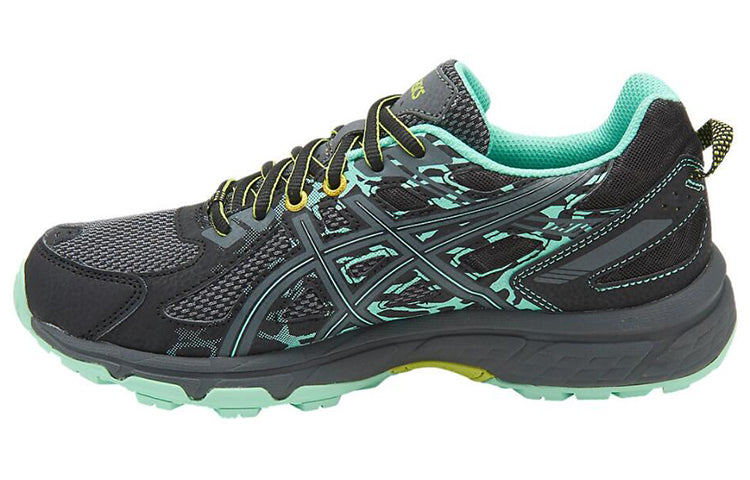 (WMNS) ASICS Gel-Venture 6 'Black Grey Green' T7G7N-9097