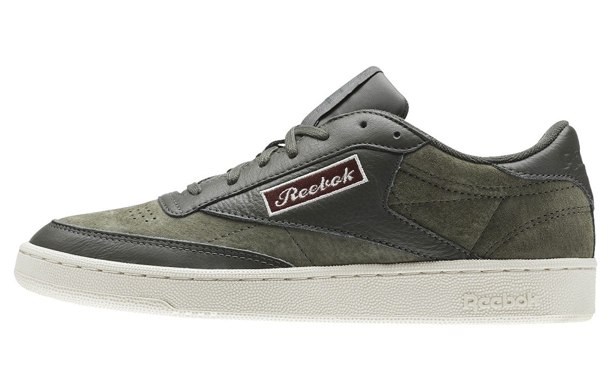Reebok Club C 85 PGS Board Shoes Grey/Green BS6550