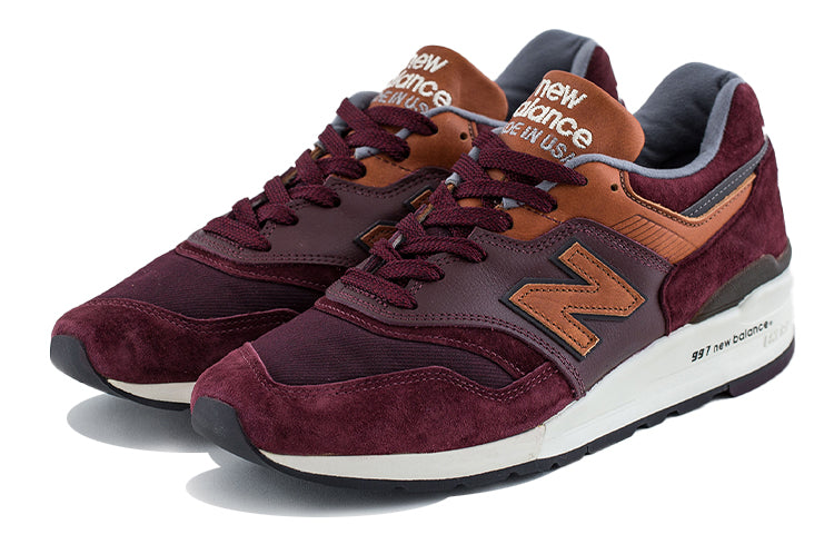 New Balance 997 Made in USA 'Ski Pack - Burgundy' M997DSLR