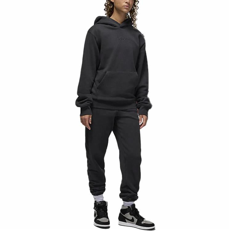 Air Jordan Wordmark Fleece Trousers 'Black' FZ3954-045