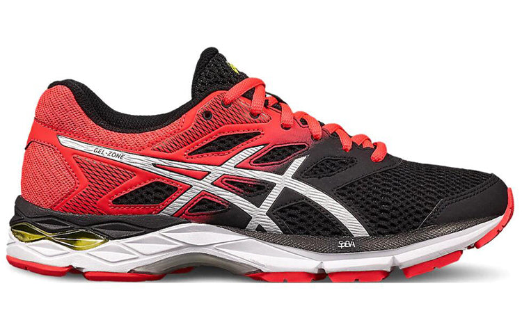 (WMNS) ASICS Gel-Zone 6 'Black Red' 1012A496-003
