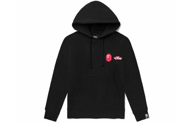 Vans x BAPE Camo Pullover Hoodie 'Black' VN0A7XKM448
