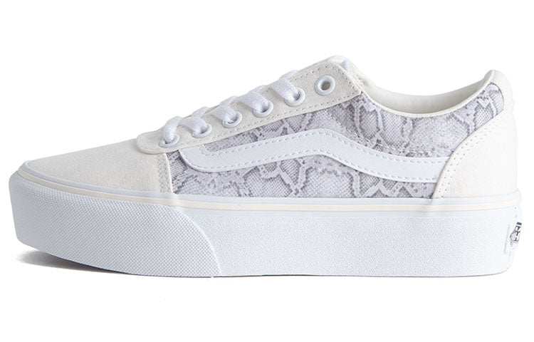 Vans Ward Plataform Low-Top Sneakers White VN0A3TLCA3R