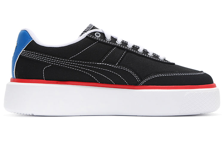 (WMNS) PUMA Oslo Maja 'Summer - Black High Risk Red' 375058-02