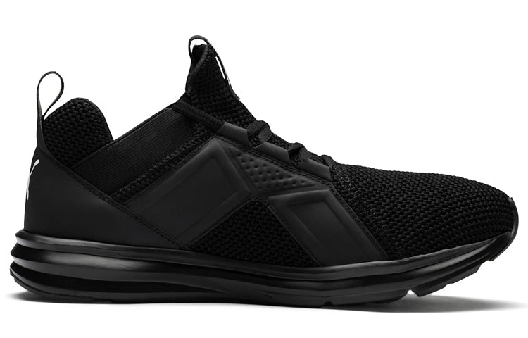 PUMA Enzo Weave Knitted Low Tops Sports Shoe Black 191487-01