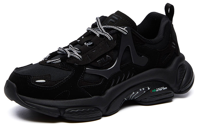 (WMNS) Fila RJV Low Running Shoes GS Black T12W111107FBK