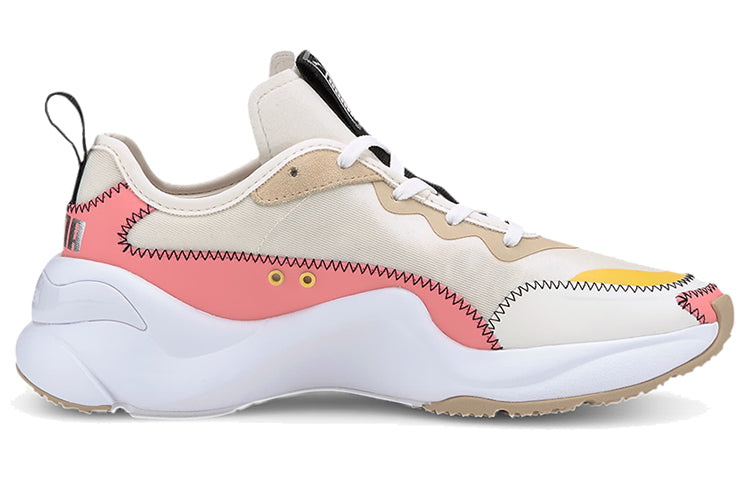 (WMNS) PUMA Rise Extravaganza Low-top Brown/Pink 373446-01