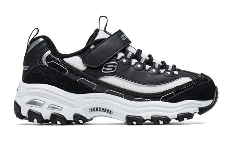 (GS) Skechers D'Lites 664062L-BKW
