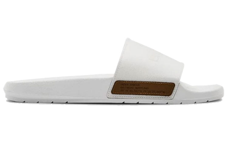 Under Armour Core Remix Canvas Slippers White 3022739-100