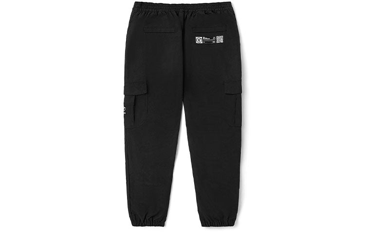 Vans Woven Pants 'Black White' VN0A54IXBLK