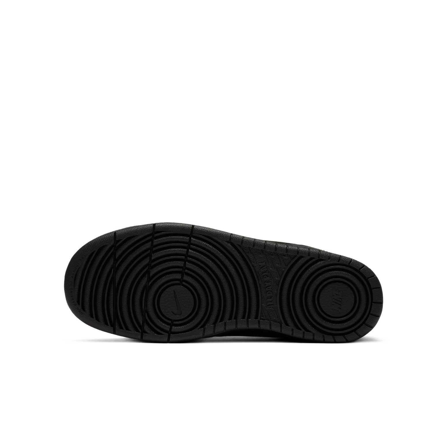 (GS) Nike Court Borough Low 2 SE 'Black Orange' CT3964-001