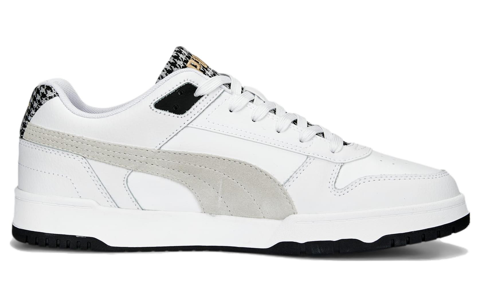 (WMNS) PUMA Rbd Game Low Houndstooth 'White' 389321-01