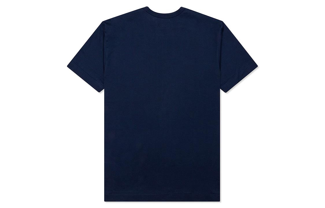 (WMNS) COMME des GARCONS PLAY Play Logo Tee 'Navy White' AZ-T175-051-1