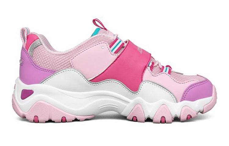 (GS) Skechers D'Lites 2.0 'Purple Pink White' 996458L-PKLV