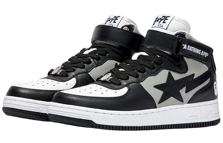 A BATHING APE Bape Sta Mi 'Black Grey' 1I20-191-010-BLACK