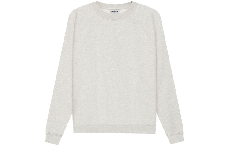 Fear of God Essentials SS21 Pullover Crewneck Light Heather Oatmeal FOG-SS21-594