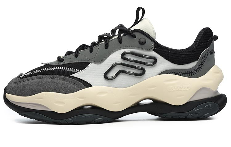FILA FUSION Cheese Sneakers 'Grey Black' T12M241103FSB