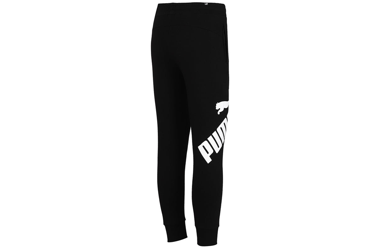 PUMA Big Logo Training Pants 'Black' 534624-01