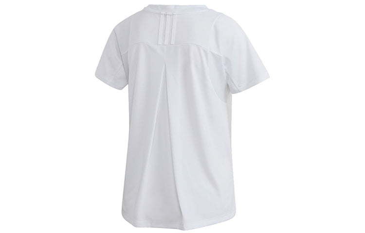 (WMNS) adidas Back Short Sleeve White FL1829