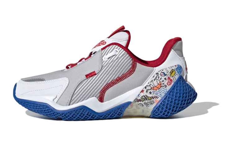 (GS) adidas 4uture Runner J 'Scarlet Glow Blue' EH1814