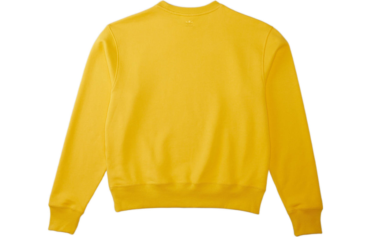 adidas x Pharrell Humanrace Logo Sweatshirt 'Yellow' HI5544