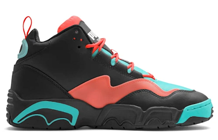 PUMA Source Mid Buzzer 'Black Green' 370598-01