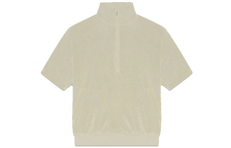 (WMNS) Fear of God Essentials SS22 Velour Mockneck Pullover 'Sea Foam' FOG-SS22-225