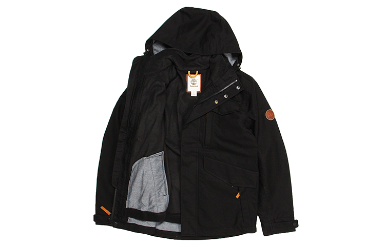 Men's Timberland Solid Color Stay Warm Jacket Black A1GF1001