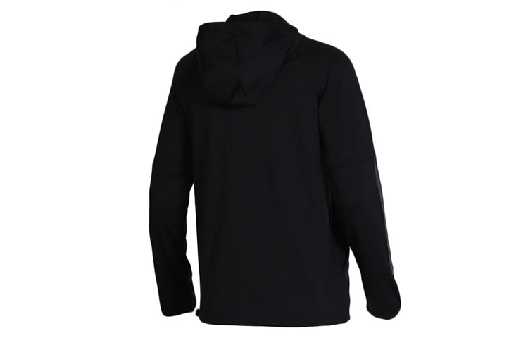 (WMNS) adidas 3S Fz Hoodie Training Hooded Jacket Black EB5593