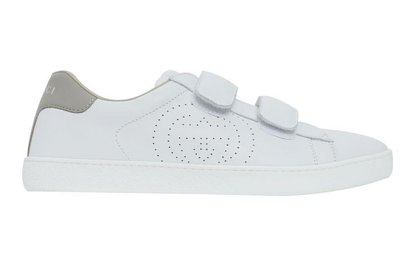 (GS) Gucci Ace Leather Sneakers 'White' 630619-BLN70-9060