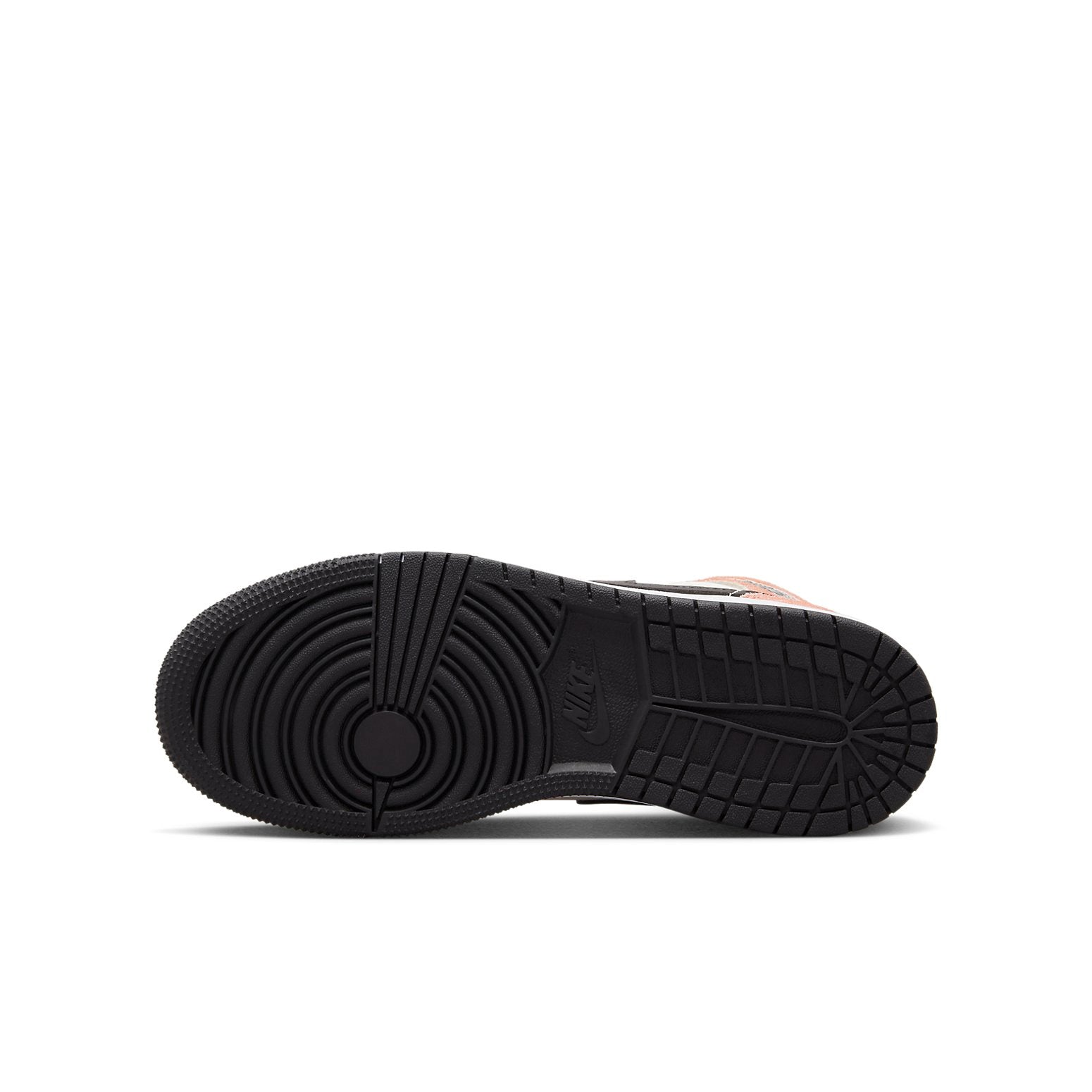 (GS) Air Jordan 1 Mid SE 'Orange Suede' DV1336-800